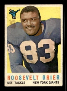 1959 Topps #29 Roosevelt Grier - Picture 1 of 2