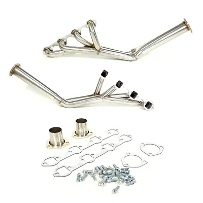Exhaust Tri-Y Header For Ford E-100 E-200 E-300 Econoline Mustang 260 289 302 V8 - Image 1 of 4