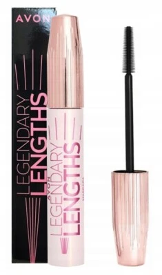 Avon Legendary Lengths Mascara 3x volume 50% longer Blackest Black Brown - 10ml - Image 1 of 3