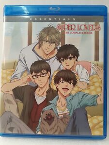 Super Lovers Complete Series Blu-ray 4 Disc Set (Essentials) Anime Rare Good