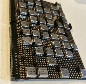 IBM mst 2 Chips 370 1970s Integrated Chip Computer Vintage Rare - Picture 1 of 10