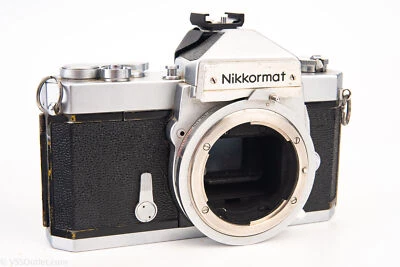 Nikon Nikkormat FTN 35mm SLR Film Camera Body F Mount Vintage AS-IS READ V28 - Image 1 of 4