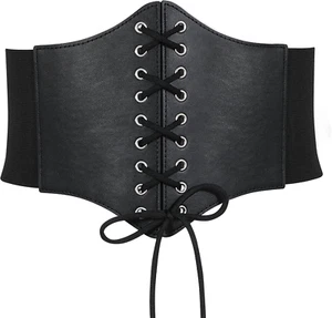 Corsetto Donna per Le Donne Pizzo in Vita Cintura Elastica Donna Con Fascia Larg - Foto 1 di 12