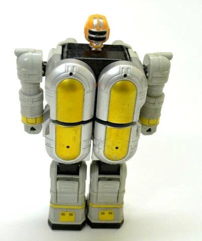 Power Rangers Zeo Megazord Deluxe Super Yellow Figure Collectible Cover
