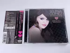Selena Gomez Kiss & Tell Deluxe Edition Japan Import Obi CD+DVD AVCW-13119 - Picture 1 of 4