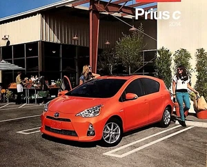 2014 TOYOTA PRIUS C HYBRID—18 PAGE U.S. SALES BROCHURE—NEW NOS - Picture 1 of 1