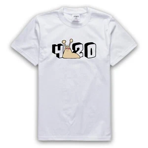 "420" High Quality Heavyweight Oversized Streetwear T-Shirt - Picture 1 of 3