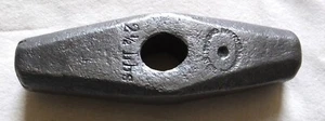 MARTILLO TIPO TRINEO VINTAGE USADO HERRERO ACERO FUNDIDO 2-1/2 LB - Imagen 1 de 7
