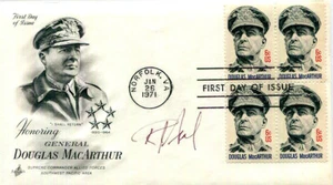 AUTHENTISCH USMC 4-Sterne General Richard I. Neal signiert FDC - Bild 1 von 1
