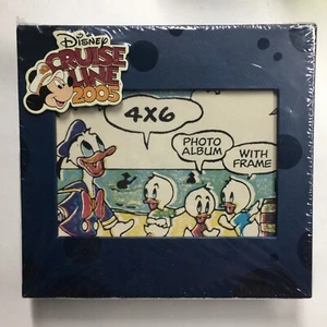 2005 Disney Cruise Line Photo Album w/ Frame Donald Duck 4”x6” New NIP - Picture 1 of 5