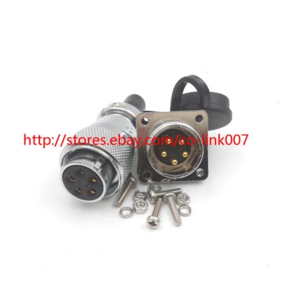 WS20 5pin Waterproof Connector,10A 500V High Voltage Power Cable Connector - Image 1 of 4