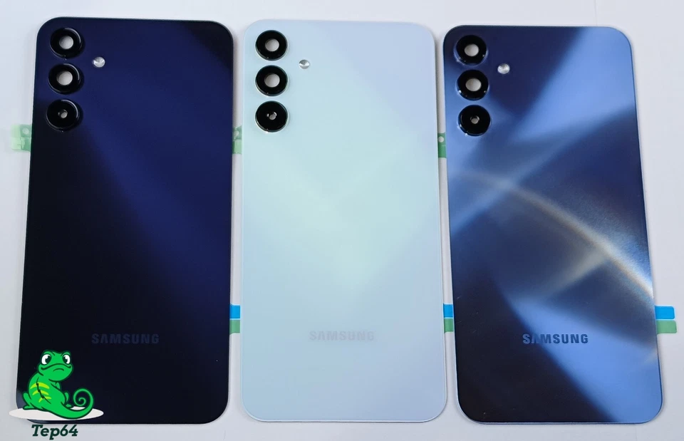 Coque arrière avec lentille couvercle cache batterie pour Samsung Galaxy A15 4G