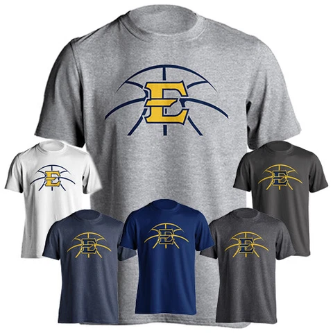 East Tennessee State University ETSU Buccaneers Basketball Short Sleeve T-shirt Cover