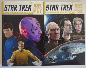 Star Trek Library Collection Vol 1 & 2 Trade Paperback IDW Publishing 2023 - Picture 1 of 6