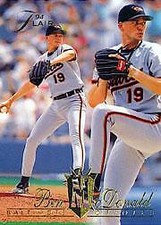 1994 Flair Baltimore Orioles Baseball Card #4 Ben McDonald