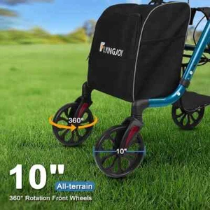 FlyingJoy Rollator Rollator - 4-Rollen Trolley für Senioren & Einkaufen bis 300 Pfund - Bild 1 von 9