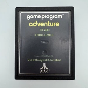ADVENTURE CX-2613 Atari 2600 Game Cartridge Tested Works Great Clean Nice  - Picture 1 of 5