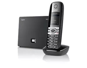 Gigaset C610 IP VoIP schnurlos DECT Telefon für Analog Festnetzanschluss LAN SIP - Bild 1 von 2