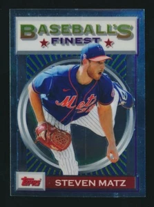 2020 FINEST FLASHBACKS 164 Steven Matz - New York Mets - Picture 1 of 1