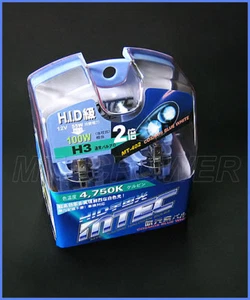 GENUINE MTEC H3 XENON HID COSMOS BLUE WHITE BULBS - Foto 1 di 1