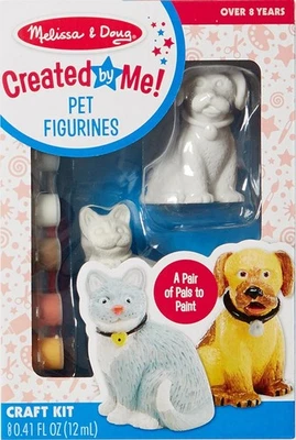 2 Pack - Melissa & Doug Decorate-Your-Own Figurines Kit-Pet - MDFIG-8866 - Bild 1 von 4