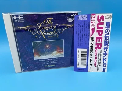 Legend Of Xanadu 2 II PC Engine CD-ROM CIB  w/ obi Japan JRPG - US Seller! - Image 1 of 3