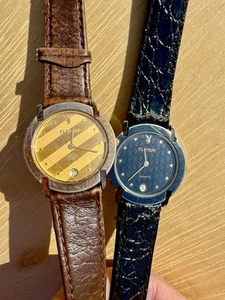 Vintage 1970’s Playboy Hugh Hefner Retro Gold Watch - Picture 1 of 12