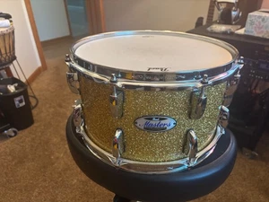 Pearl Masters Maple Completo Caja Tambor 13x7 Bombay Gold Sparkle - Imagen 1 de 16