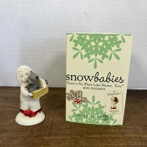 SNOWBABIES Wizard Of Oz “There’s No Place Like Home, Toto” Mini Dorothy Dept 56 - Picture 1 of 8
