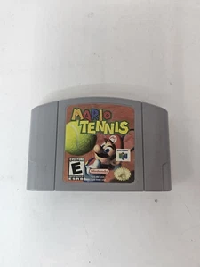 Mario Tennis Nintendo 64/N64 - Authentic Cartridge, Tested & Working - Free Ship - Picture 1 of 2