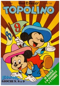 TOPOLINO n°1384 con giochi ELDORADO - Imagen 1 de 1