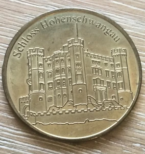 2015 Alemania Colección de monedas alemanas Schloss Hohenschwangau Ficha de recuerdo - Imagen 1 de 4