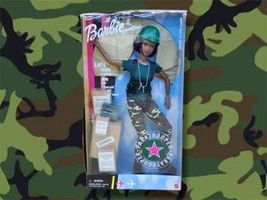 2000 Mattel Army Airborne Paratrooper Barbie AAFE/AAFES PX Special Edition - Bild 1 von 8