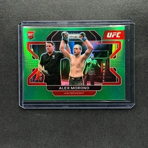 2022 PRIZM UFC ALEX MORONO GREEN PRIZM RC ROOKIE - Picture 1 of 2