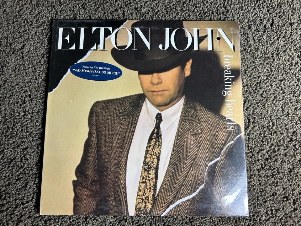 Breaking Hearts [LP] by Elton John (Vinyl, MCA Records USA)