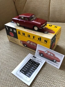 Vanguards Rover 2000 Red 1:34 Boxed Diecast Car – Classic Saloon Collectable - Picture 1 of 19