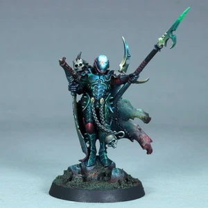 Painted Archon Drukhari Kabalite Miniature Warhammer 40k Warrior Eldar Aeldari - Picture 1 of 8