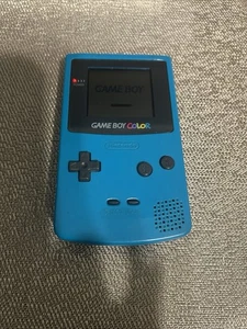 Consola portátil GameBoy color azul verdoso auténtica Nintendo GBC leer descripción - Imagen 1 de 6