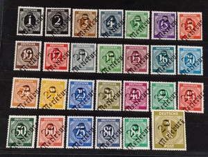 Local Germany Bezirk 1948 overprint Merseburg MNH set - Picture 1 of 1