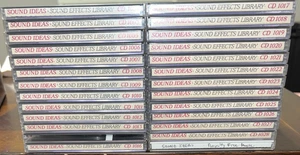 Sound Ideas Sound Effects Library 26 CDs Y - Picture 1 of 3