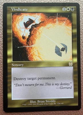 Vindicate MTG  Magic the gathering - Image 1 of 4
