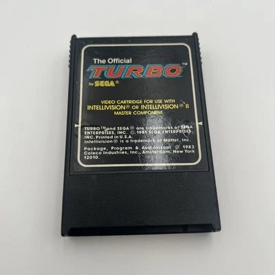 ⭐️INTELLIVISION TURBO BY SEGA CARTRIDGE ONLY ⭐️ - Image 1 of 4