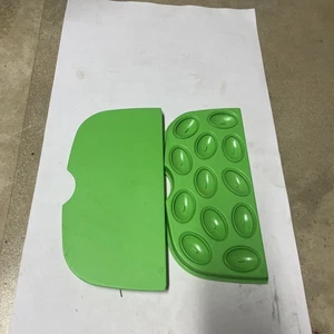 Pampered Chef #2292 Cool & Serve Two Replacement Green Deviled Egg Large Tray - Picture 1 of 3