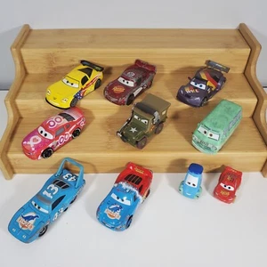Disney Pixar Cars 1 & 2 Lot of 10 Diecast Vehicles Various Characters Blemishes - Picture 1 of 4