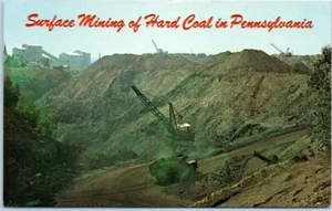 Minería de superficie HARD COAL Pennsylvania PA - Postal - Imagen 1 de 2