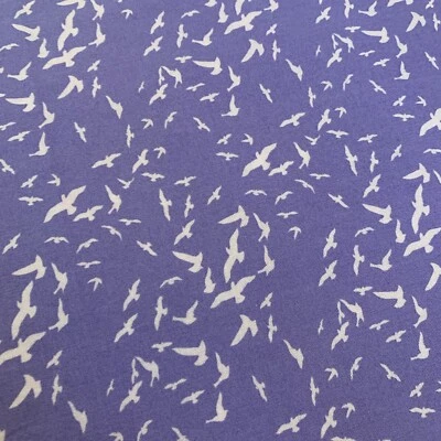 Coordinating FREE BIRD Weekend Getaway Collection Michael Miller Fabric LAVENDER - Image 1 of 4