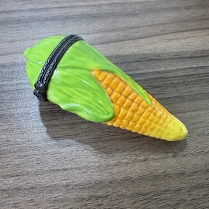 PHB Maiskolben Ähre Gemüse Klappdeckel Schmuck Pille Schmuckdose 3 Zoll - Bild 1 von 5