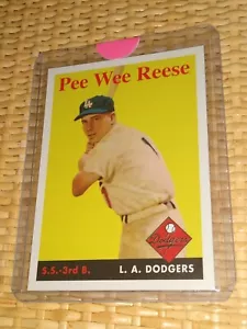 2011 Topps 60 Years of Topps Pee Wee Reese 60YOT-07 - Picture 1 of 2