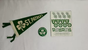 Saint St Patrick School Penant, Button, Stickers Dallas Texas TX - Picture 1 of 8