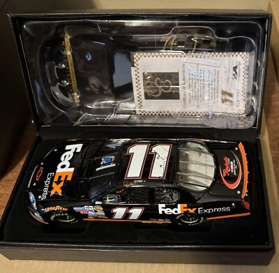 2006 Denny Hamlin Rookie of the Year ROY FedEx Express ELITE car 1 of 1011 - Image 1 of 3